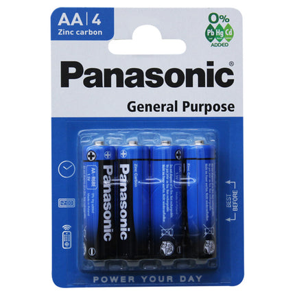 PANASONIC AA4 BATTERY 12PACKS