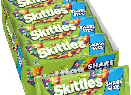 SKITTLES 4oZ CANDY SHARE SIZE SOUR 24PACKS