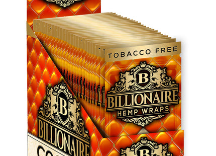 BILLIONAIRE 2PK HEMP WRAPS  25COUNT