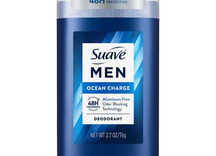 SUAVE MEN DS AF OCEAN CHARGE 2.7 OZ - 6 PK