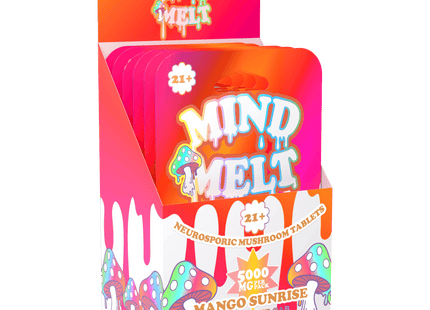 MIND MELT 2 PACK MUSHROOM TABLETS - MANGO SUNRISE (SLEEVE OF 10)