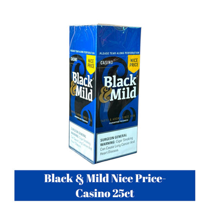 BLACK & MILD CASINO NICE P 25PK
