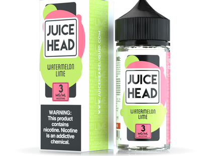 JUICE HEAD 3MG E-LIQUID WATERMELON LIME 1COUNT