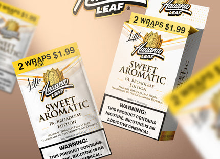 HAVANA LEAF 2PK - 2 WRAPS FOR $1.99 - 71% EXCISE TAX PAID