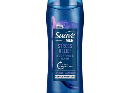 SUAVE MEN BODY WASH STRESS RELIEF 18 OZ