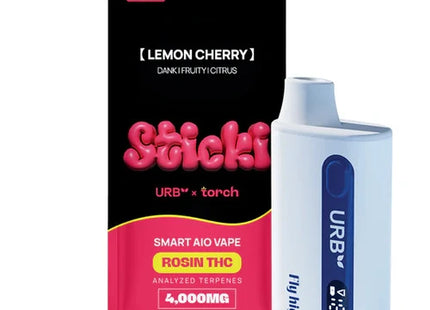 URB STICKI SMART AIO ROSIN THC 4G DISPOSABLE  6PACK