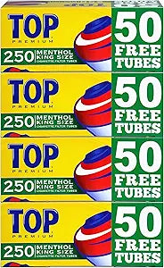 TOP MENTHOL 100MM - 250 - 4PK