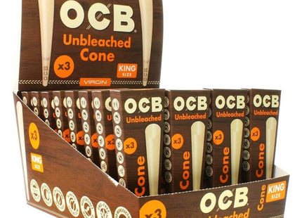 OCB VIRGIN CONE KING SZ - 3 PK