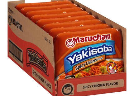 MARUCHAN YAKISOBA 4.11oZ BOWL SPICY CHICKEN FLAVOR 8COUNT
