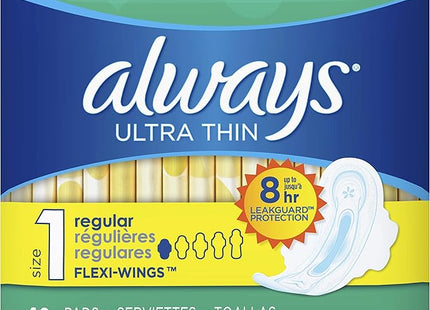 ALWAYS ULTRA THIN SIZE 1 /18 CT