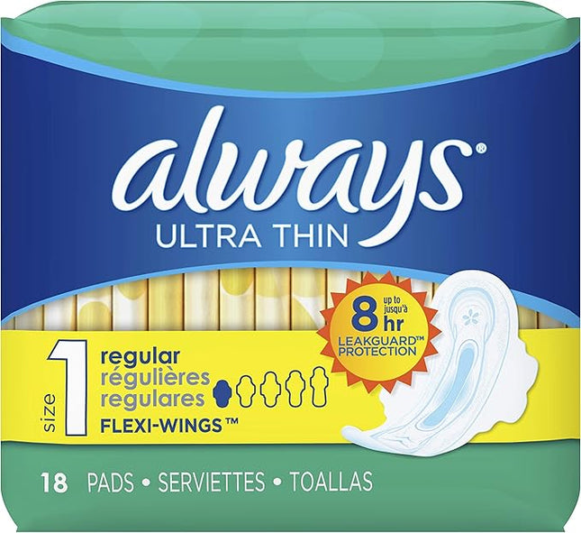 ALWAYS ULTRA THIN SIZE 1 /18 CT