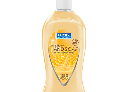 LUCKY HAND SOAP  MILK & HONEY 13.5 FL OZ