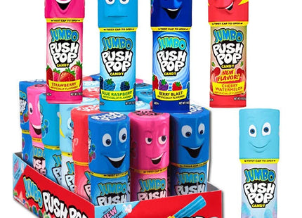 JUMBO PUSH POP ASSORTED FLAVORS 18COUNT