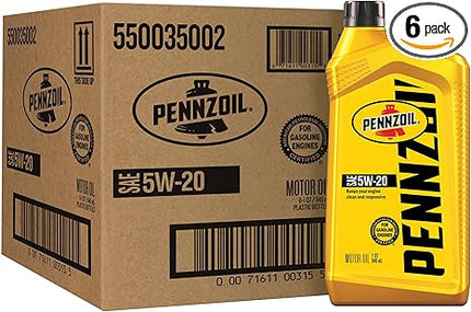 PENNZOIL 5W20 12COUNT