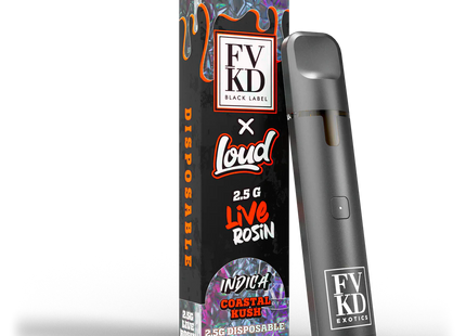 FVKD x LOUD 2.5G LIVE ROSIN DISPOSABLE 5PACK