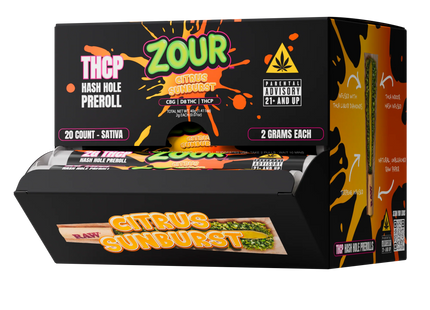 ZOUR THC-P 2G HASH HOLE PRE-ROLL  20COUNT