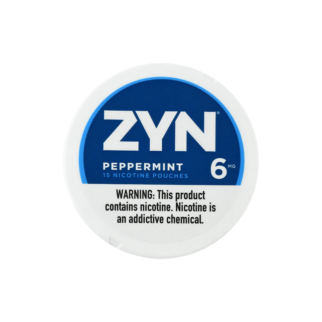 ZYN NICOTINE 6 MG - PEPPERMINT