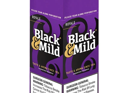 BLACK & MILD  NICE PRICE PLASTIC TIP 25 CIGARS