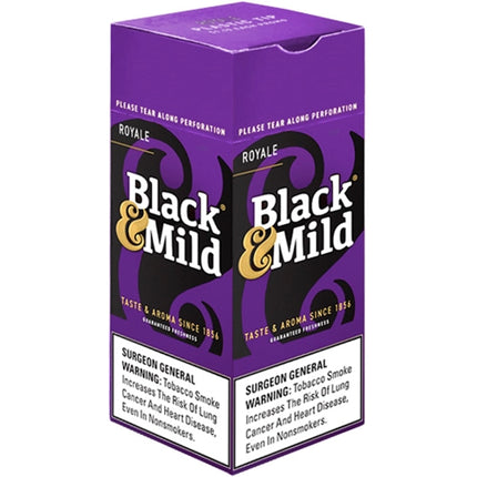 BLACK & MILD ROYALE NICE PRICE PLASTIC TIP 25PACK