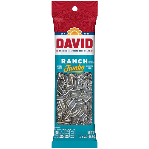 DAVID SUNFLOWER SEEDS 3.75OZ 1 COUNT