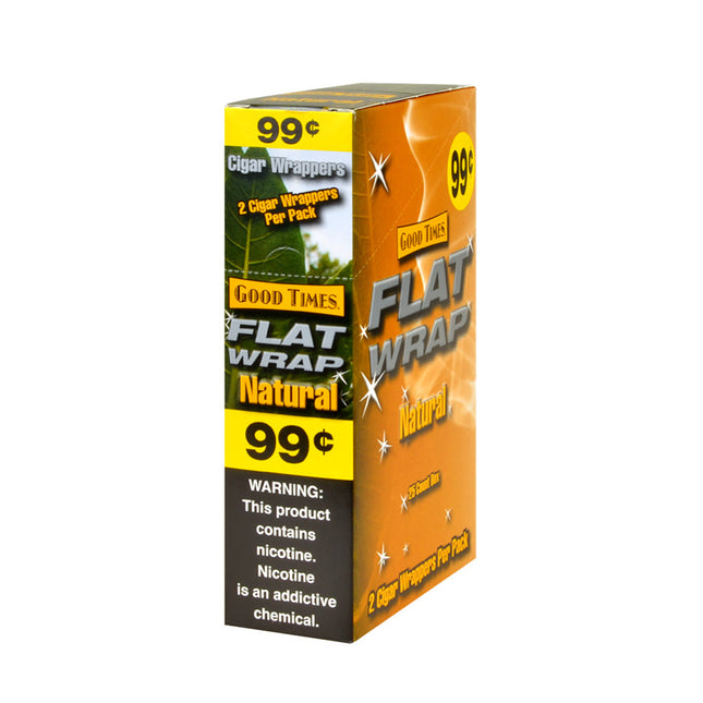 GT-FLAT WRAP NATURAL - 25CT