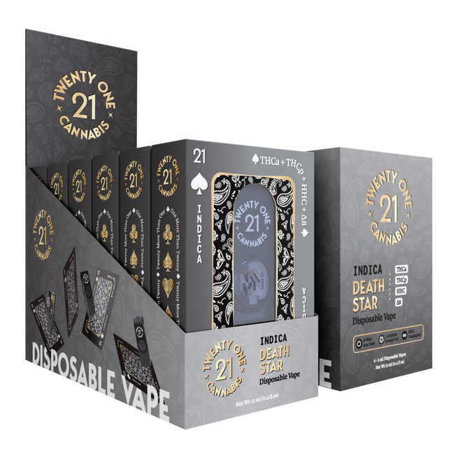 21 2ML DISP DEATH STAR 6PK