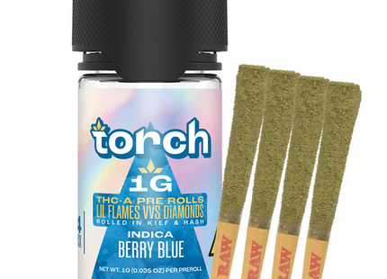 TORCH THC-A 1G PREROL BERY BLUE