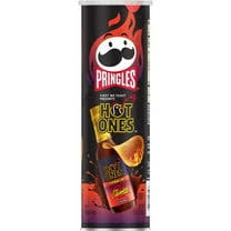 PRINGLES 5.5oz CHIPS HOT ONES BARBACOA 1COUNT