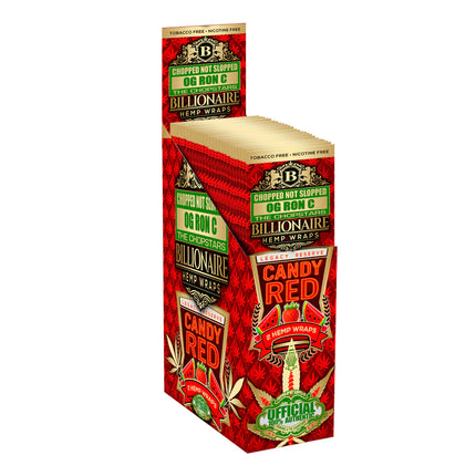 BILLIONAIRE WRAP RED CANDY 25CT