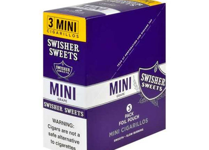 SWISHER SWEETS 3PK MINI CIGARILLOS  15PACKS