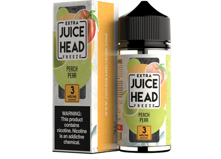JUICE HEAD FREEZE 3MG E-LIQUID PEACH PEAR 1COUNT