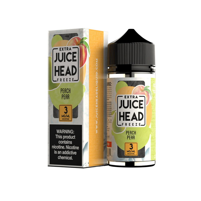 JUICE HEAD FREEZE 3MG E-LIQUID PEACH PEAR 1COUNT