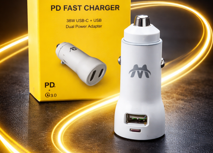 MI PD CAR CHARGER USB-C + USB