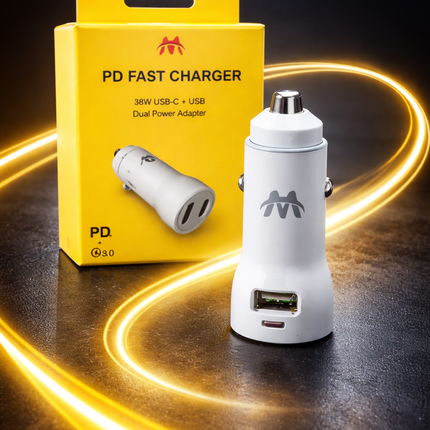 MI PD CAR CHARGER USB-C + USB