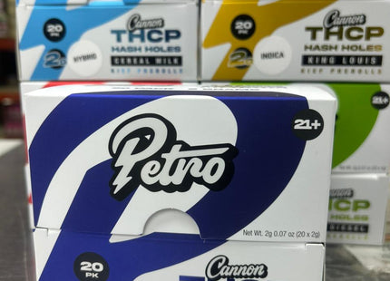 PETRO THC-P 2G HASH HOLE PRE-ROLL  20COUNT