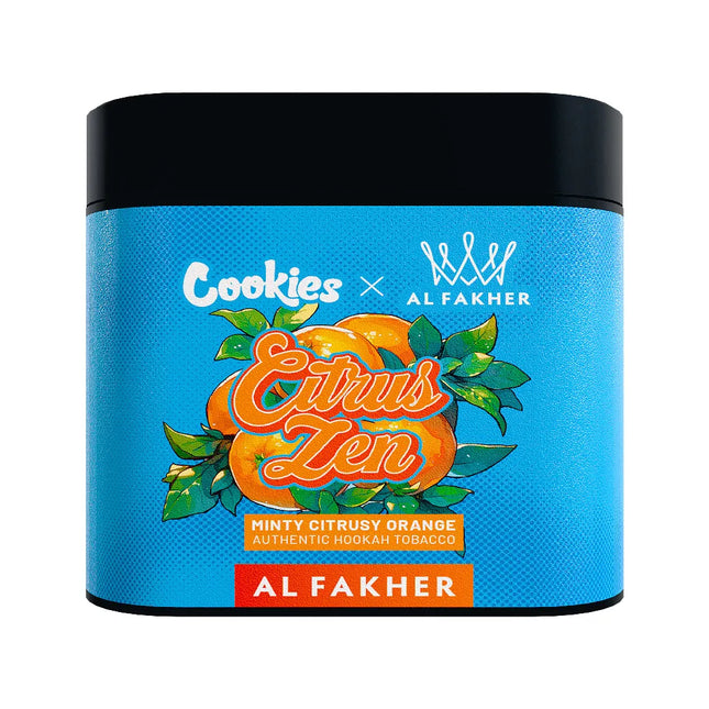 FAKHER COOKIE SHISHA TOBACCO 8oZ MINTY CITRUSY ORANGE