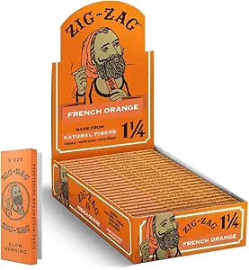 ZIG-ZAG ORANGE 1 1/4 - 24 CT