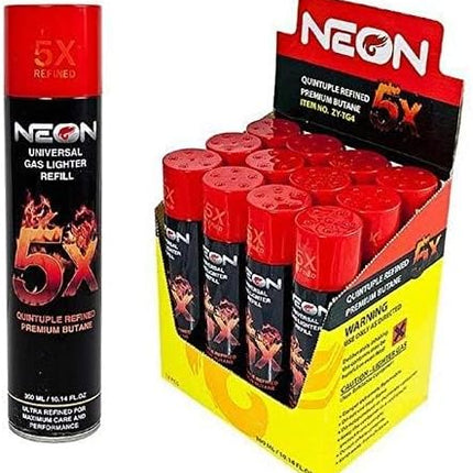 NEON BUTANE 5X-109 - 12 CT
