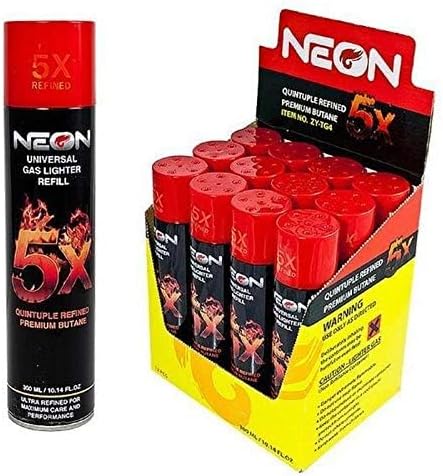NEON BUTANE 5X-109 - 12 CT