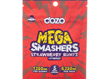 DOZO MEGA SMASHERS GUMMIES 10PACKS