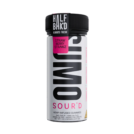 HALF B SOUR'D STRBRY STRAW 6JAR