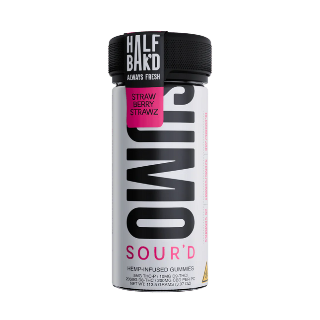 HALF B SOUR'D STRBRY STRAW 6JAR