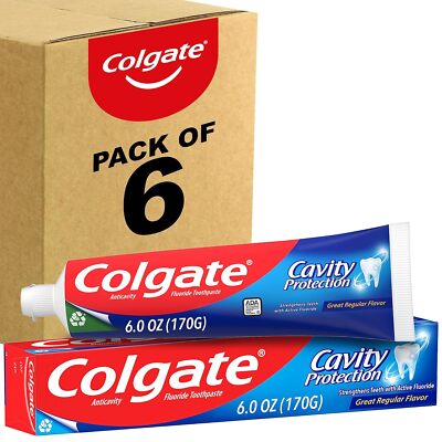 COLGATE TOOTHPASTE 6 OZ - 6PK