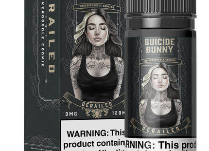 SUICIDE BUNNY 3MG E-LIQUID 120ML 1COUNT