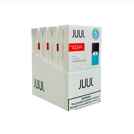 JUUL PODS MENTHOL 5%- 6 PK