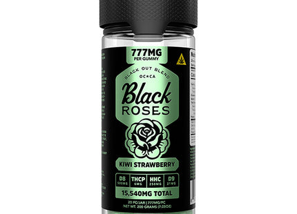 BLACK ROSES GUMMIES 20 CT JAR