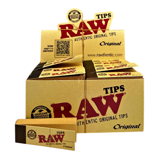 RAW TIPS NON-PERF 50 PACK