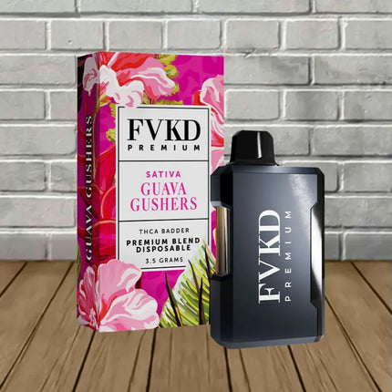 FVKD PREMIUM 3.5G DISPOSABLE GUAVA GUSHERS 6PACK