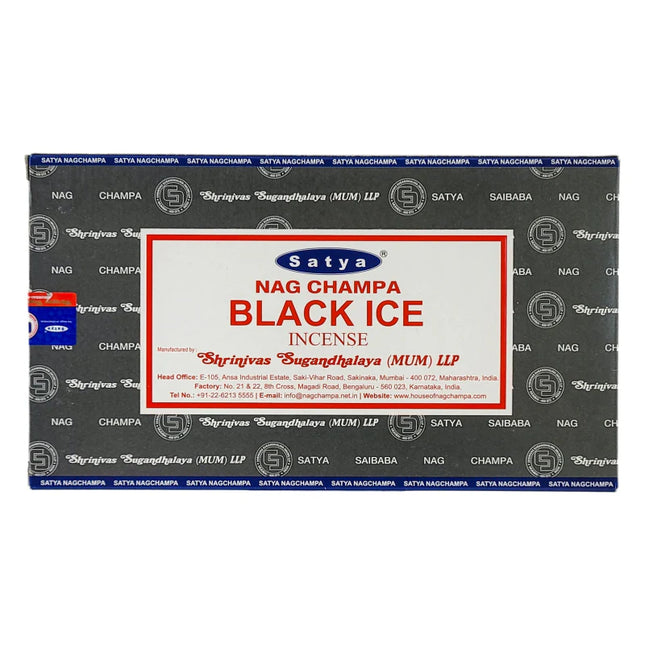 SATYA- BLACK ICE INCENSE