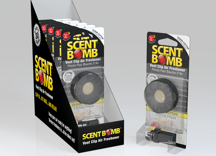 SCENT BOMB W/CLIP-CLNCTN - 6PK